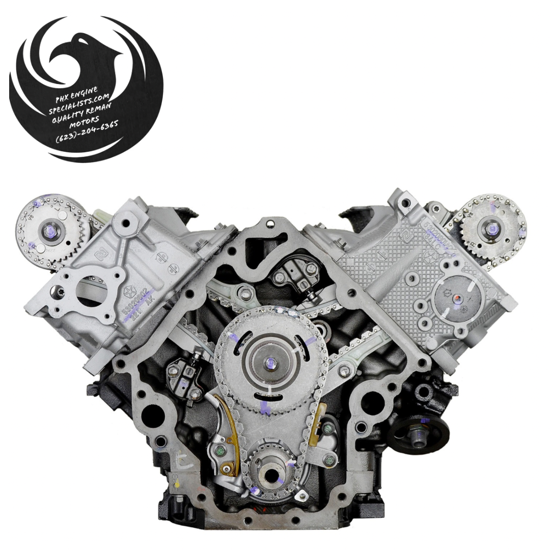 Dodge / Jeep / Chrysler 4.7L PowerTech V8 Remanufactured Engine (1999-2007, Single Spark Plug)