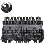 Jeep 4.0L inline-6 remanufactured engine - intake side view - Phoenix Engine Specialists