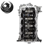 Toyota 2.7L 2TR-FE remanufactured engine, bottom view of the crankshaft