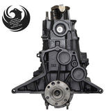 Jeep 4.6L stroker inline-6 remanufactured engine - rear view - Phoenix Engine Specialists