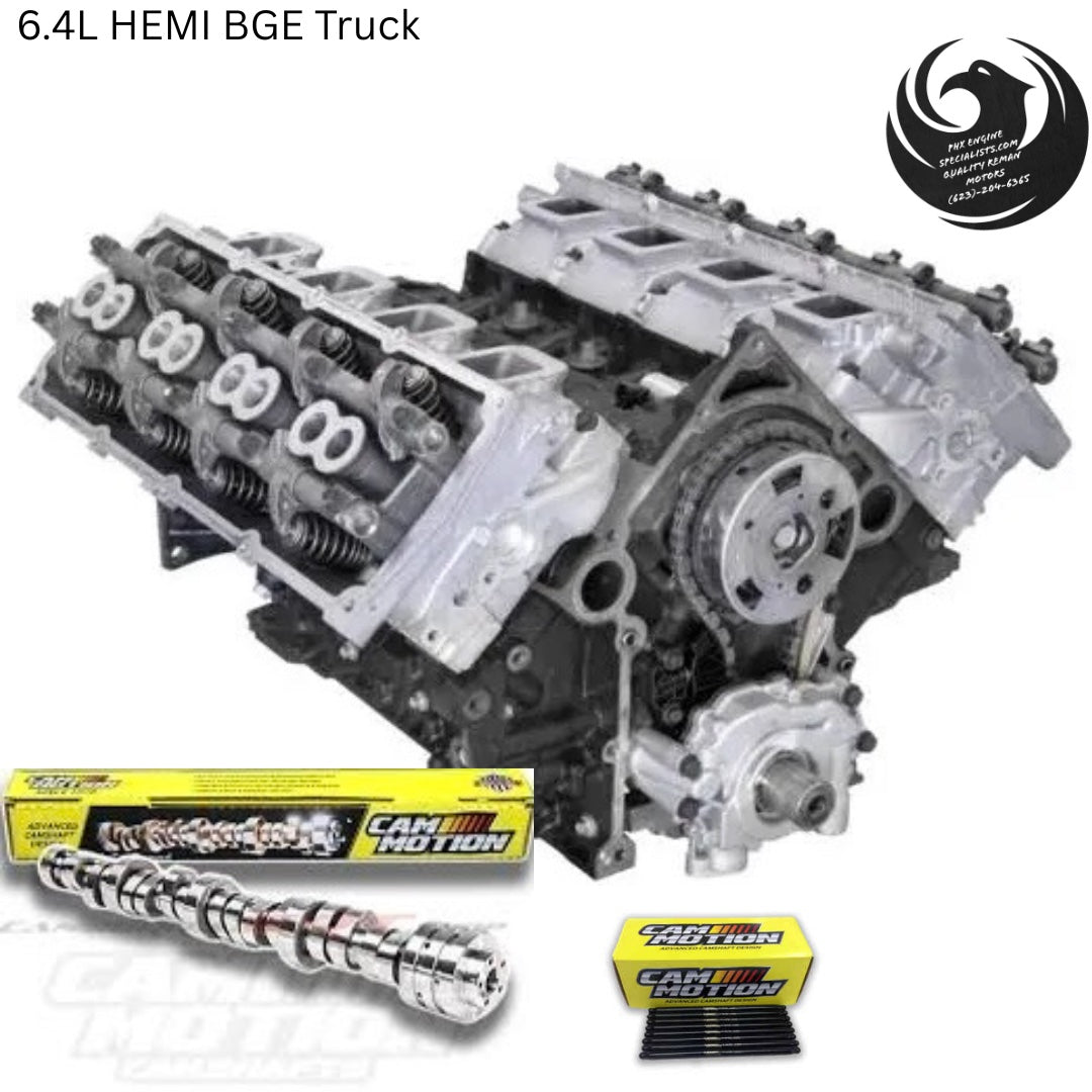 Cammed 6.4L HEMI engine for Ram 2500/3500 with Cam Motion camshaft - Phoenix Engine Specialists