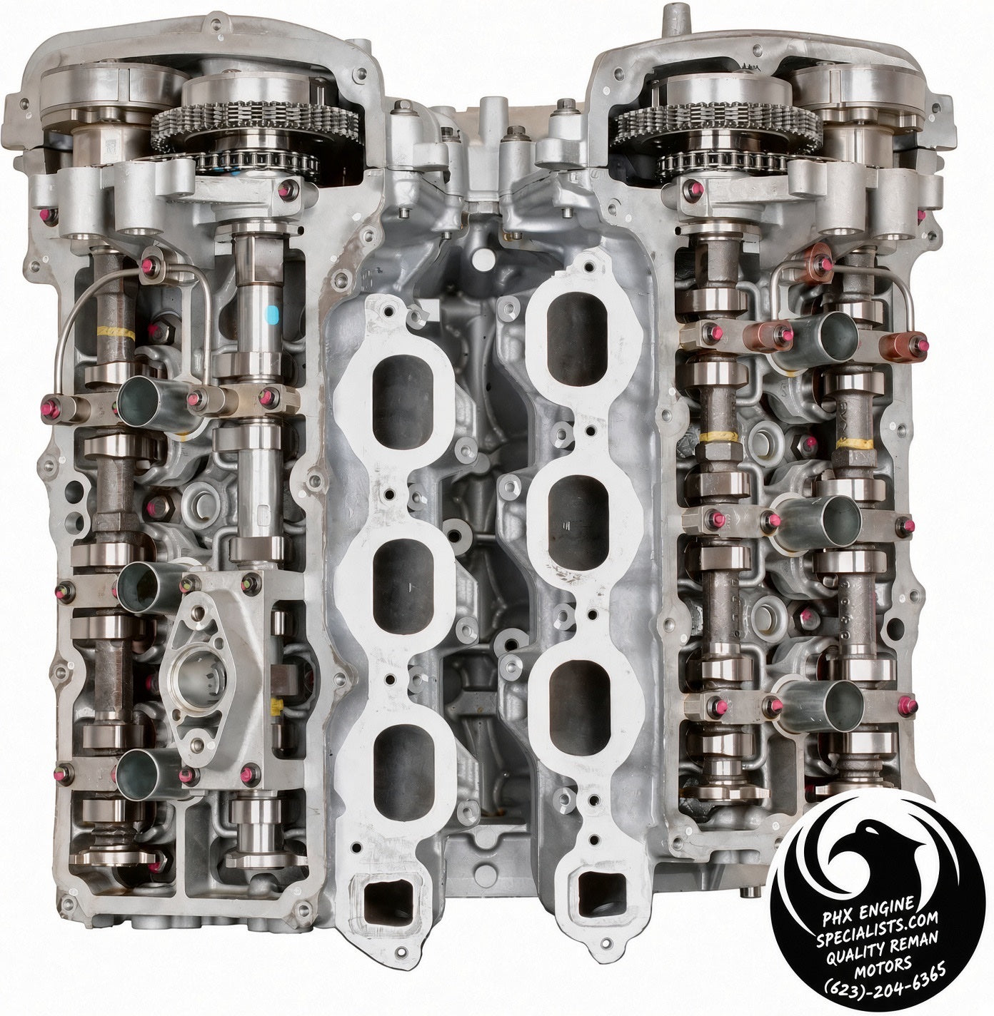 Ford 3.5L EcoBoost remanufactured engine - top view - Phoenix Engine Specialists