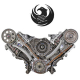Ford 4.6L 2-valve Romeo remanufactured long block – front timing view