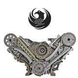 Ford 4.6L 2-valve Windsor remanufactured long block – front timing view