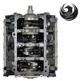 Remanufactured GM 4.8L Vortec V8 non-VVT (LR4/LY2) engine - bottom view (crankshaft)