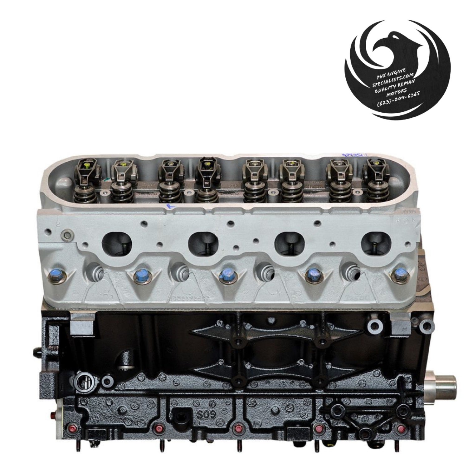 Remanufactured GM 4.8L Vortec V8 VVT (L20) engine - other side view