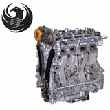 GM 2.5L LCV Ecotec remanufactured long block with timing set, side view
