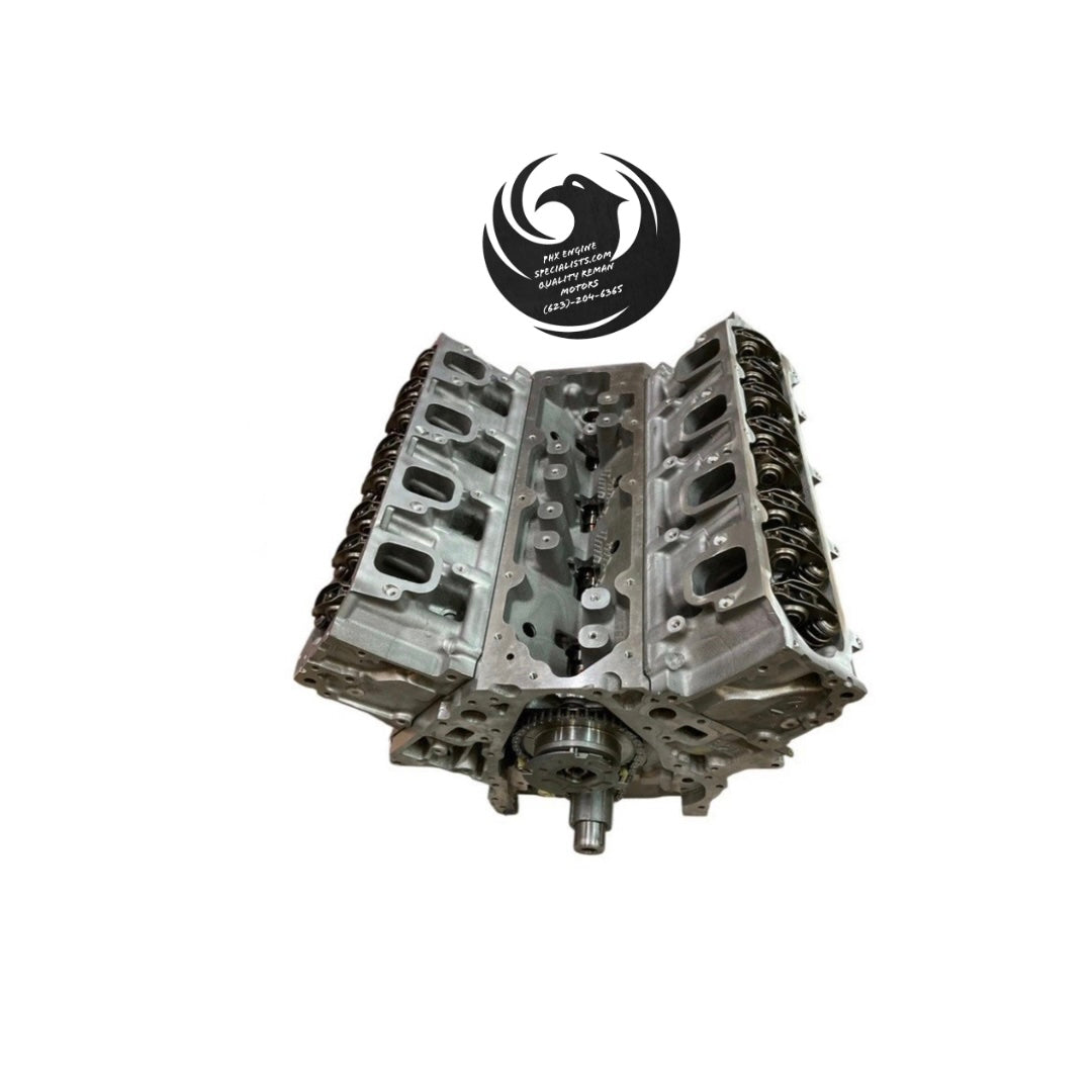 GM 6.2L L86 remanufactured engine - top 3/4 view - Phoenix Engine Specialists