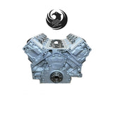 GM 6.2L L87 remanufactured engine - rear view - Phoenix Engine Specialists
