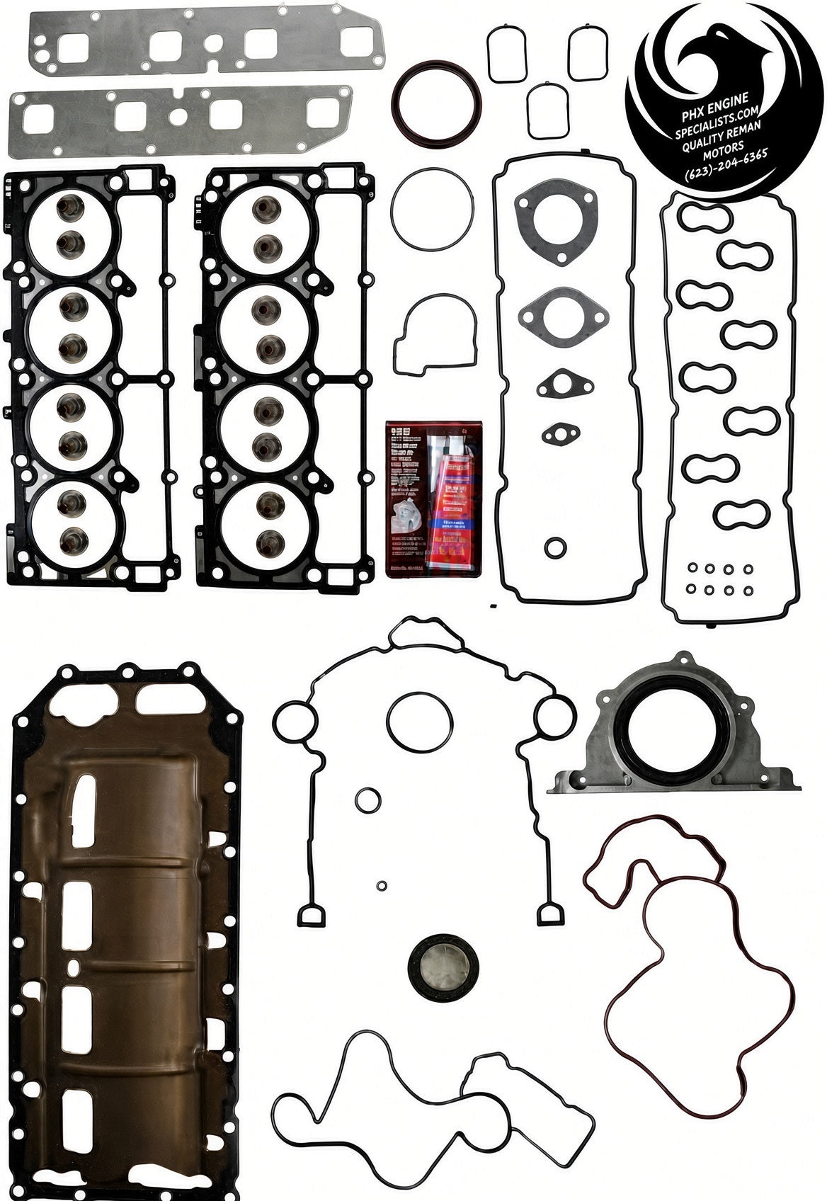 5.7L HEMI gasket set - Phoenix Engine Specialists install kit