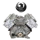 Remanufactured Ford 6.2L Boss V8 engine (2017+) - rear view - Phoenix Engine Specialists