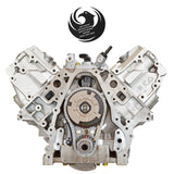 Remanufactured GM 5.3L EcoTec3 direct-injection V8 engine 2014+ (L83 / L82 / L84) - front timing view - Phoenix Engine Specialists
