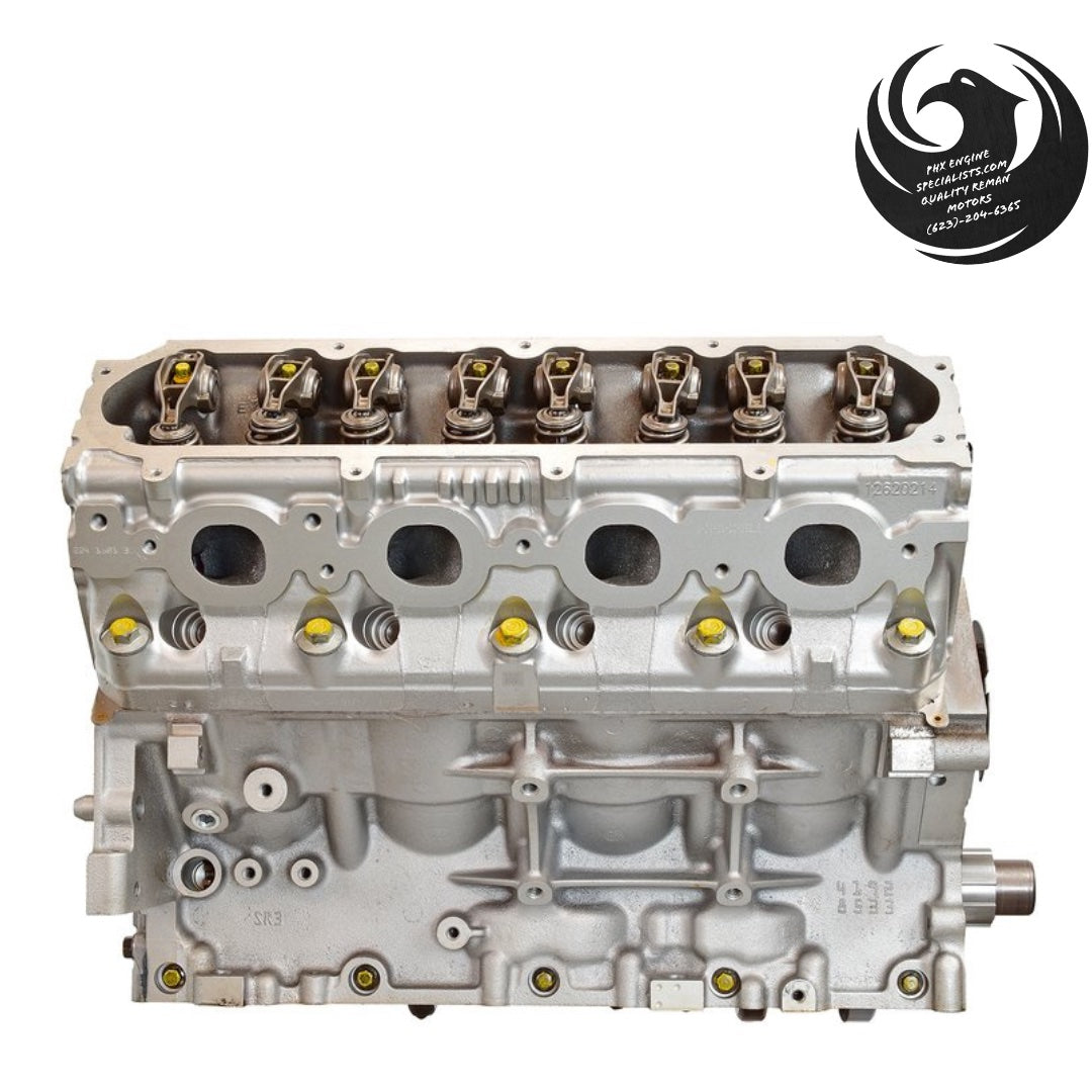 Remanufactured GM 5.3L EcoTec3 direct-injection V8 engine 2014+ (L83 / L82 / L84) - other side view - Phoenix Engine Specialists
